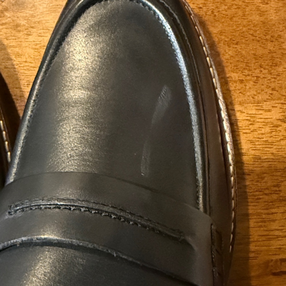 Madewell Black Leather Loafers - Picture 5 of 5